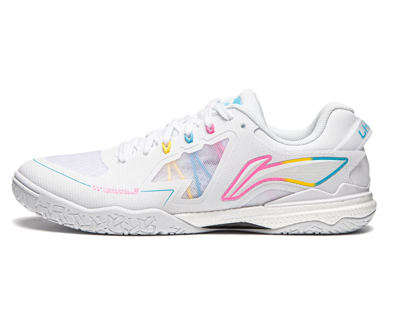 Tenis Li-Ning APPU029-2 Blanco-Rosa-Azul