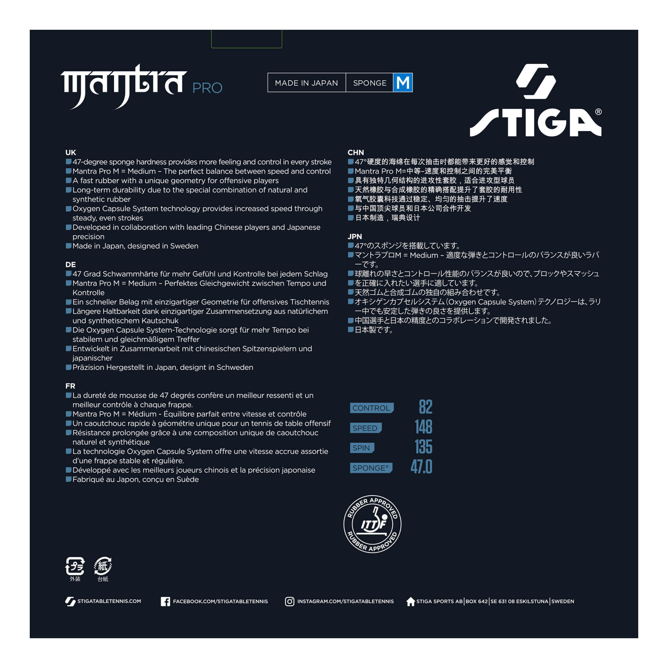 Stiga Mantra Pro M