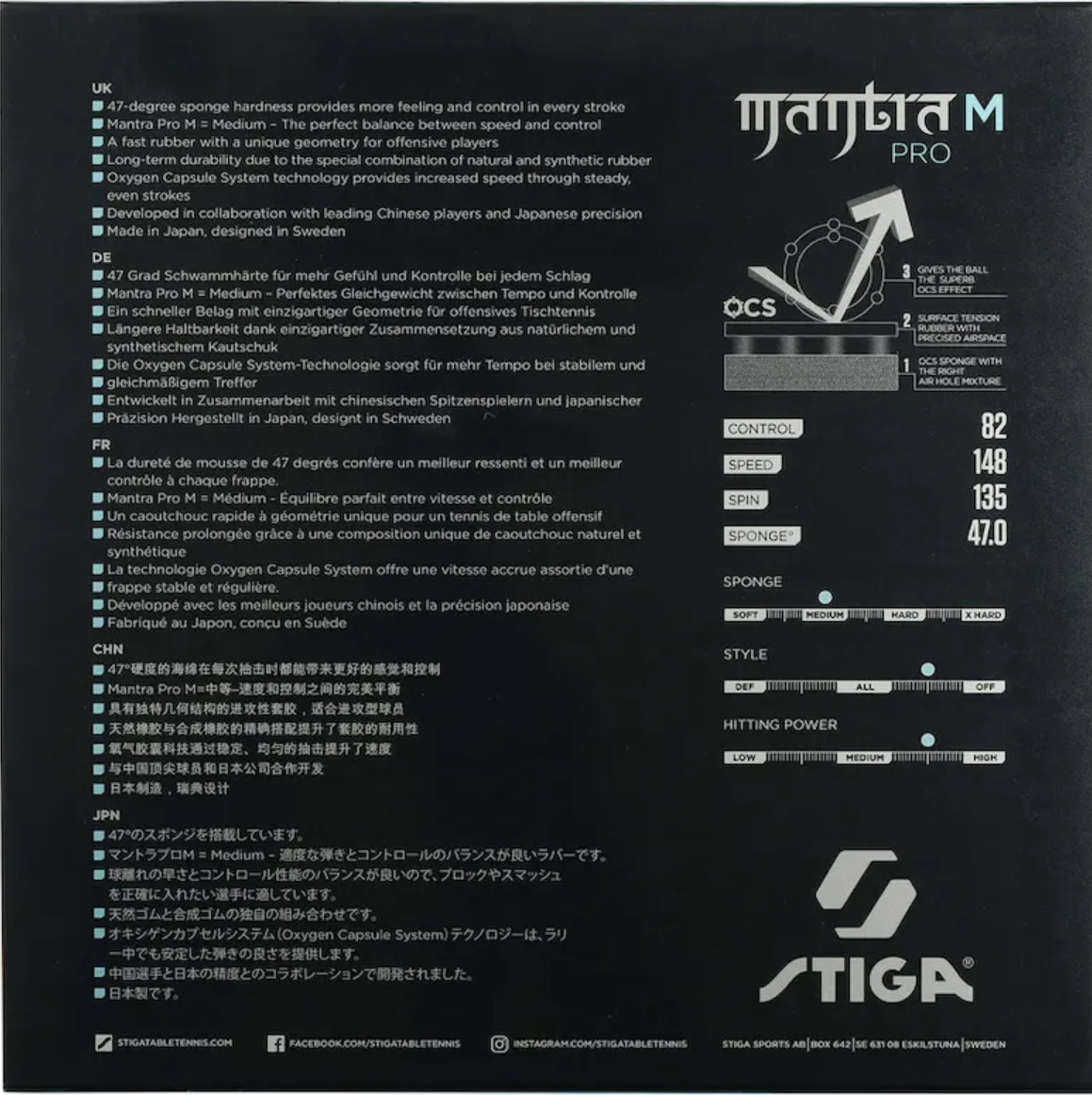 Stiga Mantra Pro M