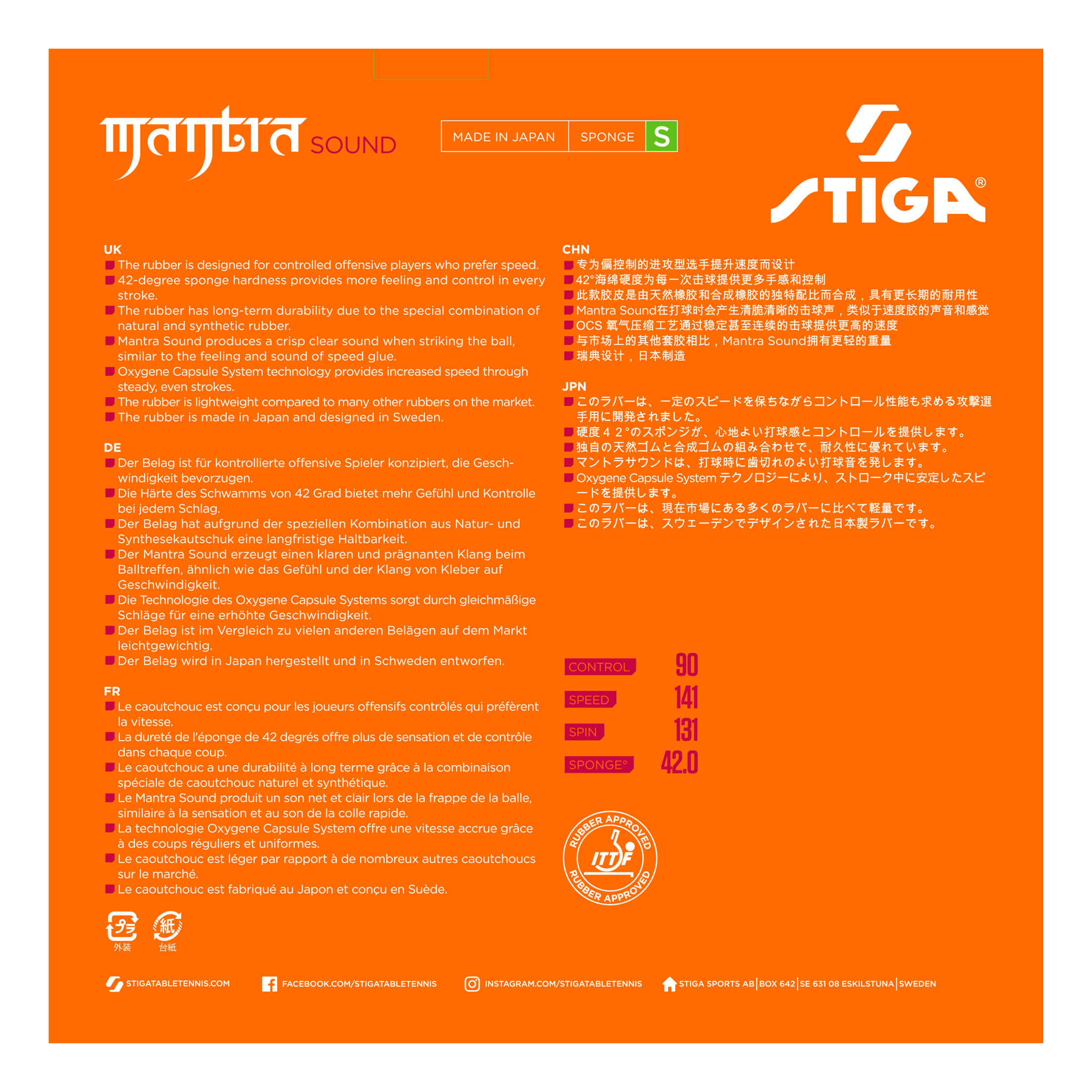 Stiga Mantra Sound S