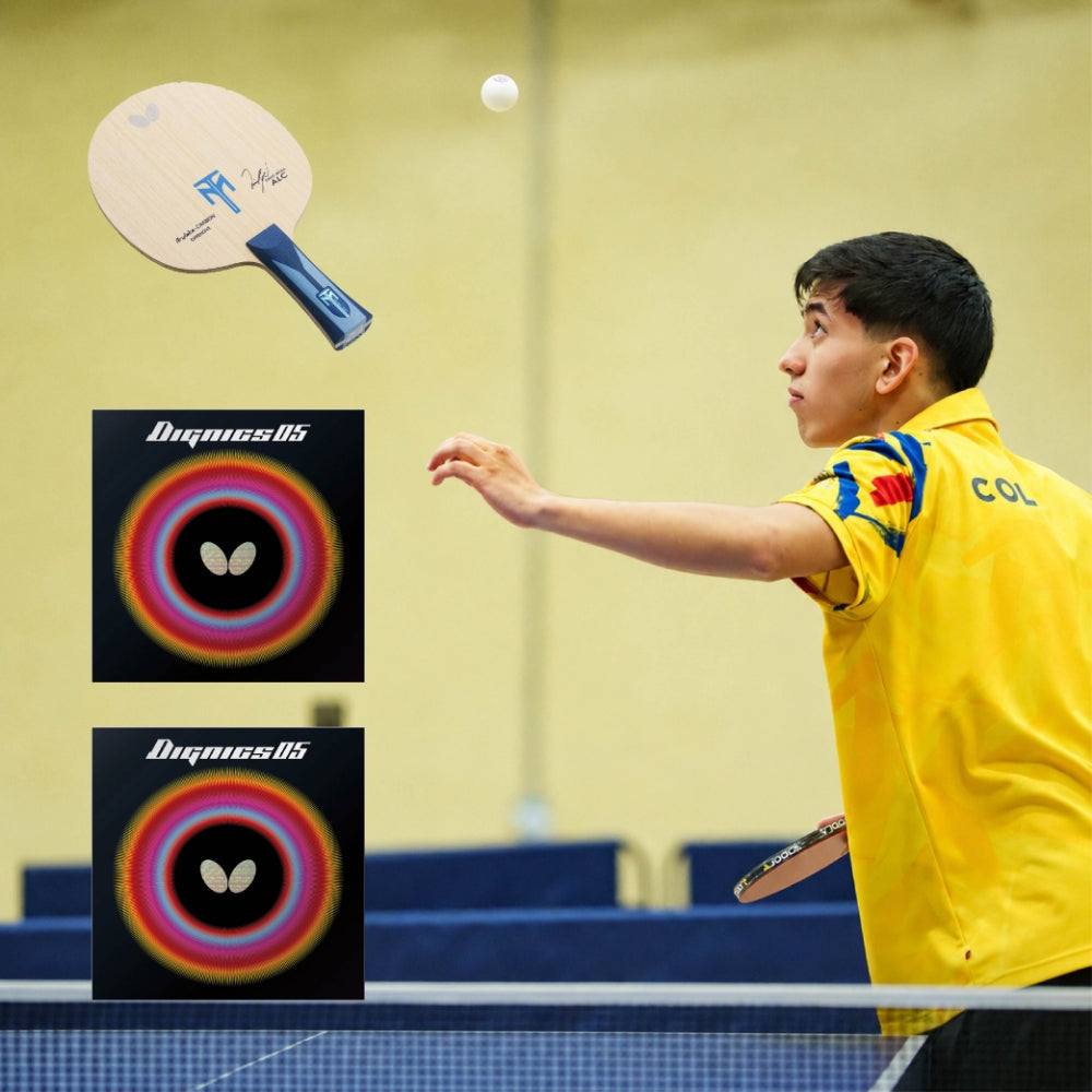 Samuel Baquero (Timo Boll ALC + Dignics 05 + Dignics 05)