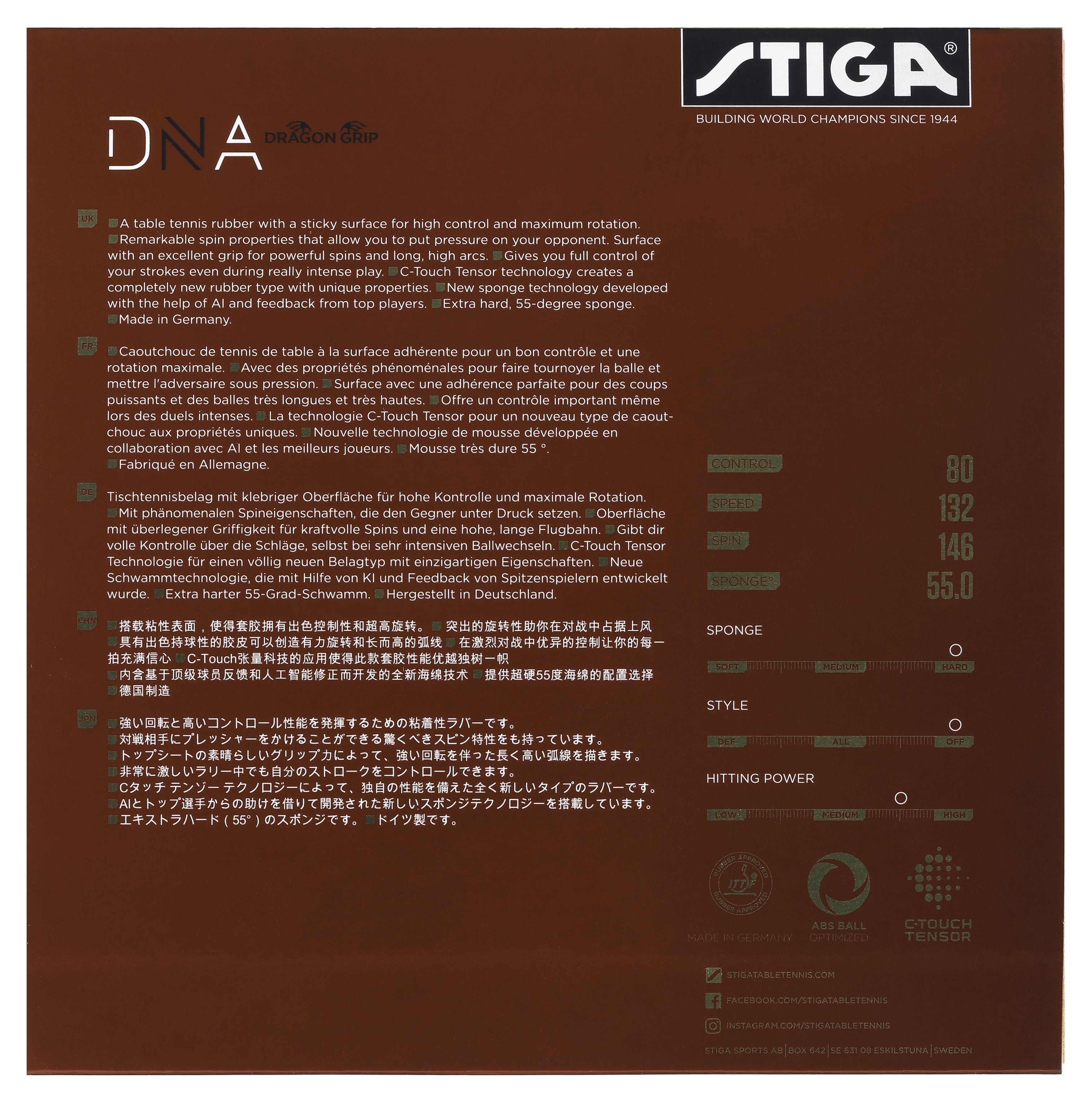 Stiga DNA Dragon Grip